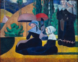 Breton Women in the Shade