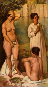Fellah Women at the Bath by Emile Bernard