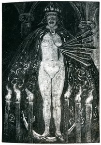 Illustration for Poems by Charles Baudelaire (engraving) by Emile Bernard