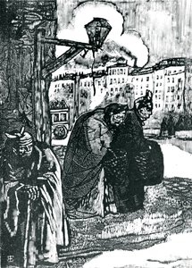 Illustration for Poems by Charles Baudelaire (1821-67) by Emile Bernard