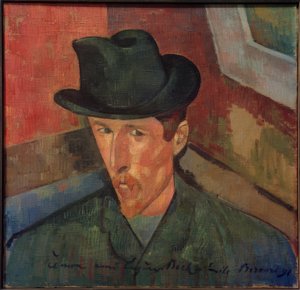 Portrait of Eugène Boch by Emile Bernard