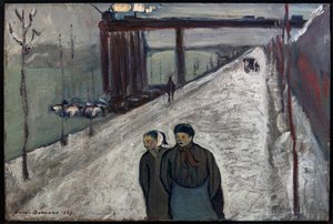Quai de Clichy - 1887 by Emile Bernard