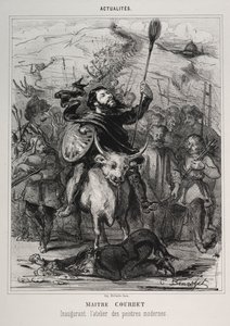 Actualities: Master Courbet Inaugurates the School of Modern Painting