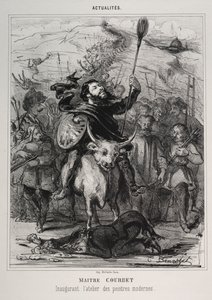 Actualities: Master Courbet Inaugurates the School of Modern Painting