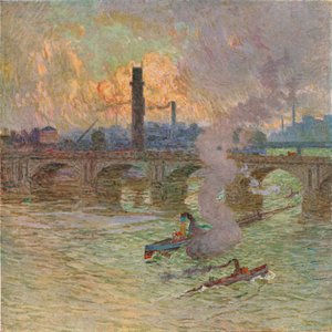 Rough Weather, c1917 by Emile Claus
