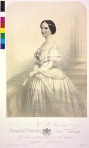 Royal Princess Charlotte of Belgium by Emile Desmaisons