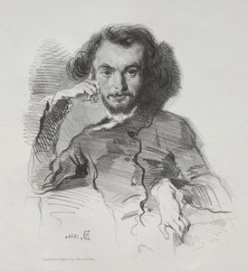 Charles Pierre Baudelaire by Emile Isidore Deroy