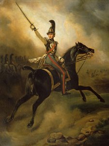 Portrait of Friedrich Heinrich, 1830 by Emile Jean Horace Vernet