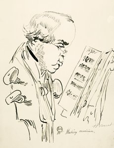 Portrait of Jacques Fromental Elie Levy, known as Halevy by Emile Jean Horace Vernet