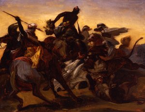 Sketch for The Lion Hunt