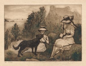 In the Garden by Emile Jean Sulpis