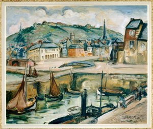 Honfleur by Emile Othon Friesz