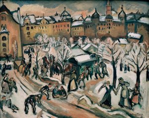 Snow in Munich by Emile Othon Friesz