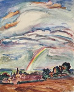 The Rainbow. Montiullier by Emile Othon Friesz
