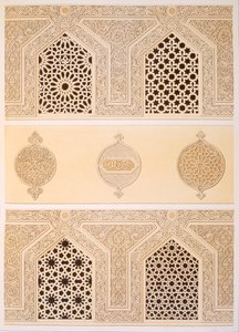 Funerary or Tomb Mosque of Sultan Hassan, Cairo by Emile Prisse d