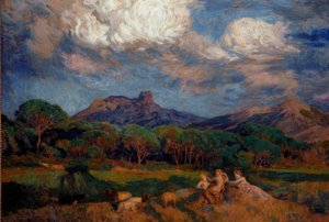 The Dryads by Marie Auguste Emile Rene Menard