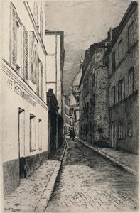 Rue St Rustique, Montmartre