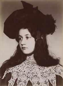 Denise Zola, ca. 1900 by Emile Zola