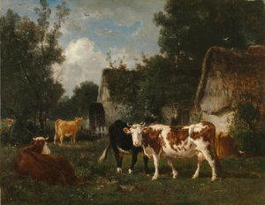The Mill by Emile van Marcke de Lummen
