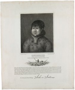 John Sakeouse, a native of Jacob Sound, Greenland, the first Esquimaux known to have been in this country, 1816