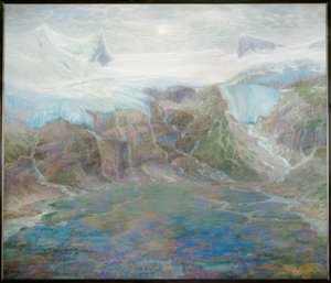 The Schlattenkäs Glacier by Emilie Mediz Pelikan