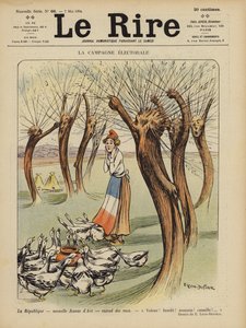 The election campaign (Illustration for Le Rire)