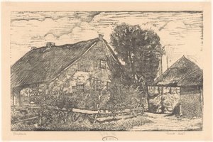 Farm with Hay Barn