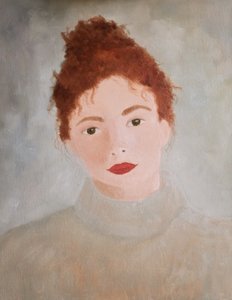 Calm Redhead Portrait by Emily Tingey