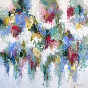 Colorful Floral Abstract by Emma Bell