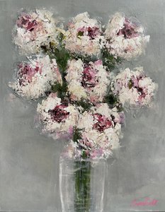 Soft Impasto Peonies