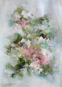 Soft Pink Garden by Emma Bell