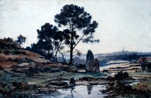 Douarnenez, 1885 by Emmanuel Lansyer
