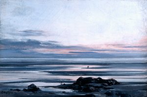 Mont St Michel by Emmanuel Lansyer
