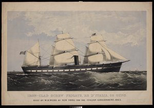 Iron-Clad Screw Frigate, Re d