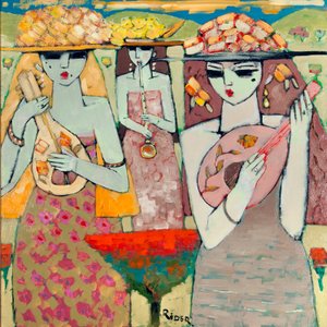Musicians by Endre Roder