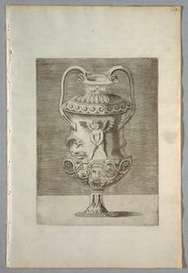Vase (Plate 9 of a Series) by Enea Vico