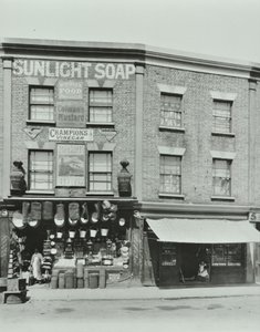 3-4 Gainsborough Road: front elevations, London, 1899 by English Photographer