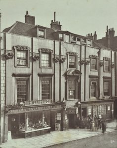 36-38 Aldersgate Street: Shaftesbury House, London, 1879 by English Photographer