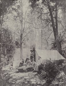 A Bush Camp, Tasmania by English Photographer