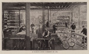A Packing-Room, Clement et Cie