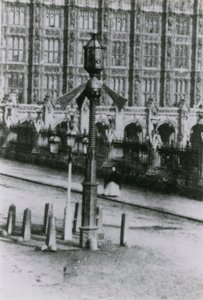 A Traffic Signal on a London Street