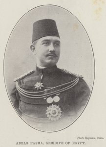 Abbas Pasha, Khedive of Egypt by English Photographer