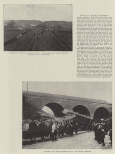 Accident on the Great Northern Railway by English Photographer