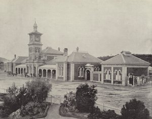 Albury Railway Station by English Photographer