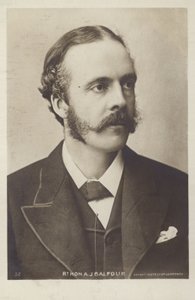Arthur Balfour by English Photographer