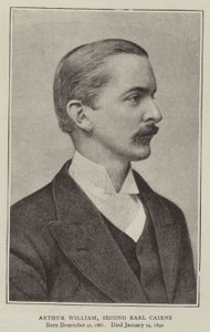 Arthur William, Second Earl Cairns by English Photographer