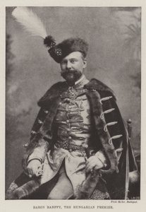 Baron Banffy, the Hungarian Premier by English Photographer
