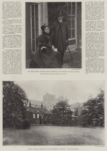 Bishop Sumner at Home by English Photographer