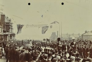 Blackwall Tunnel: Pageantry as the Prince of Wales, Later King Edward VII, and Princess Alexandra Attend the Ceremonial Opening of the Tunnel, 1897
