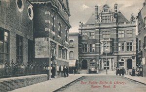Bow Public Baths and Library, Roman Road, London